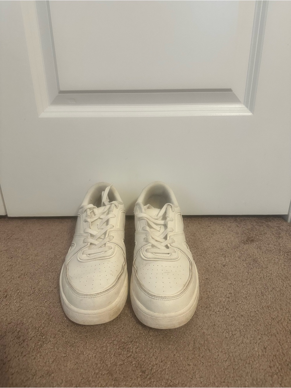 APL Cream Lace-Up Sneakers